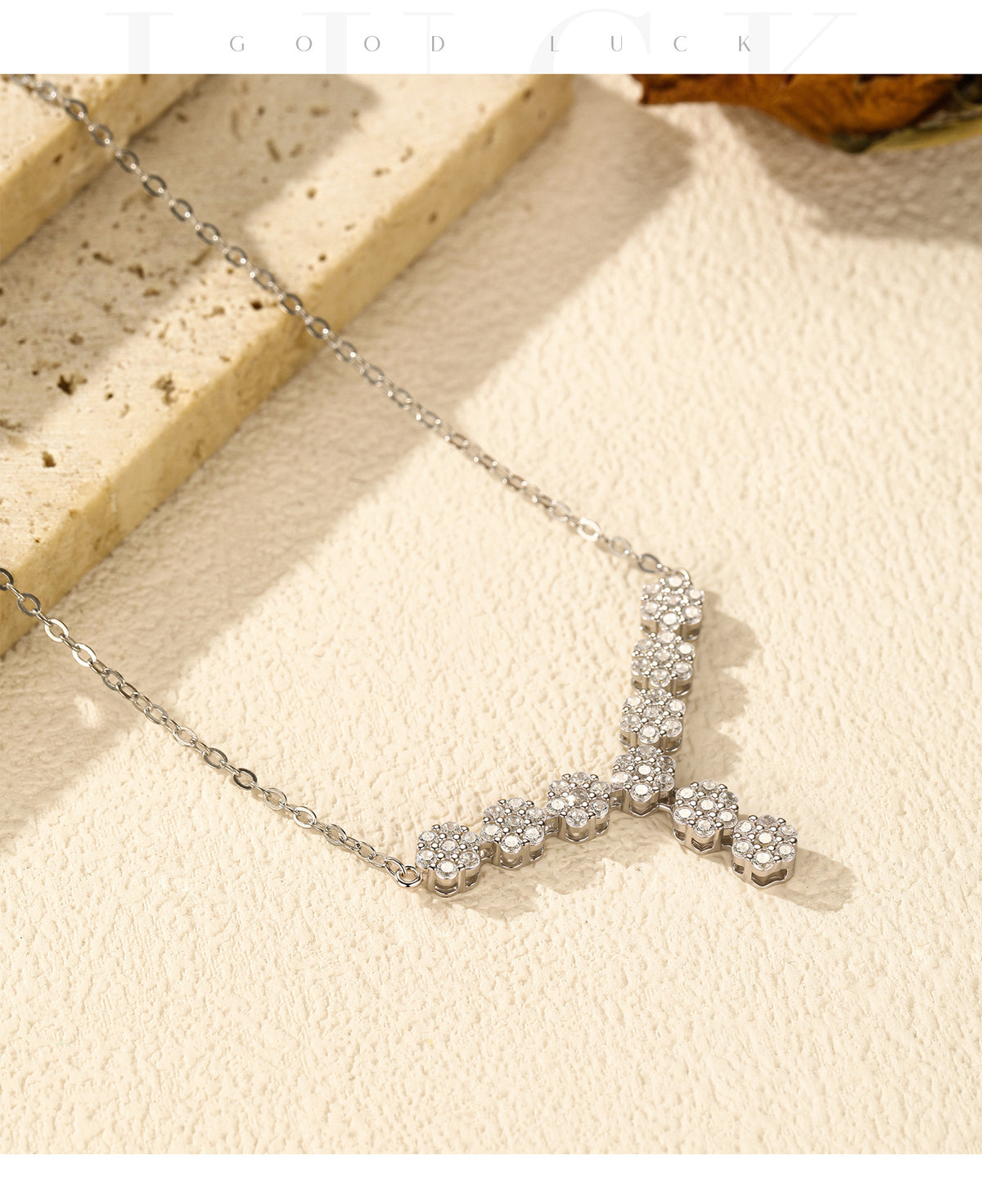 925 Sterling Silver Floral Jewelry Set