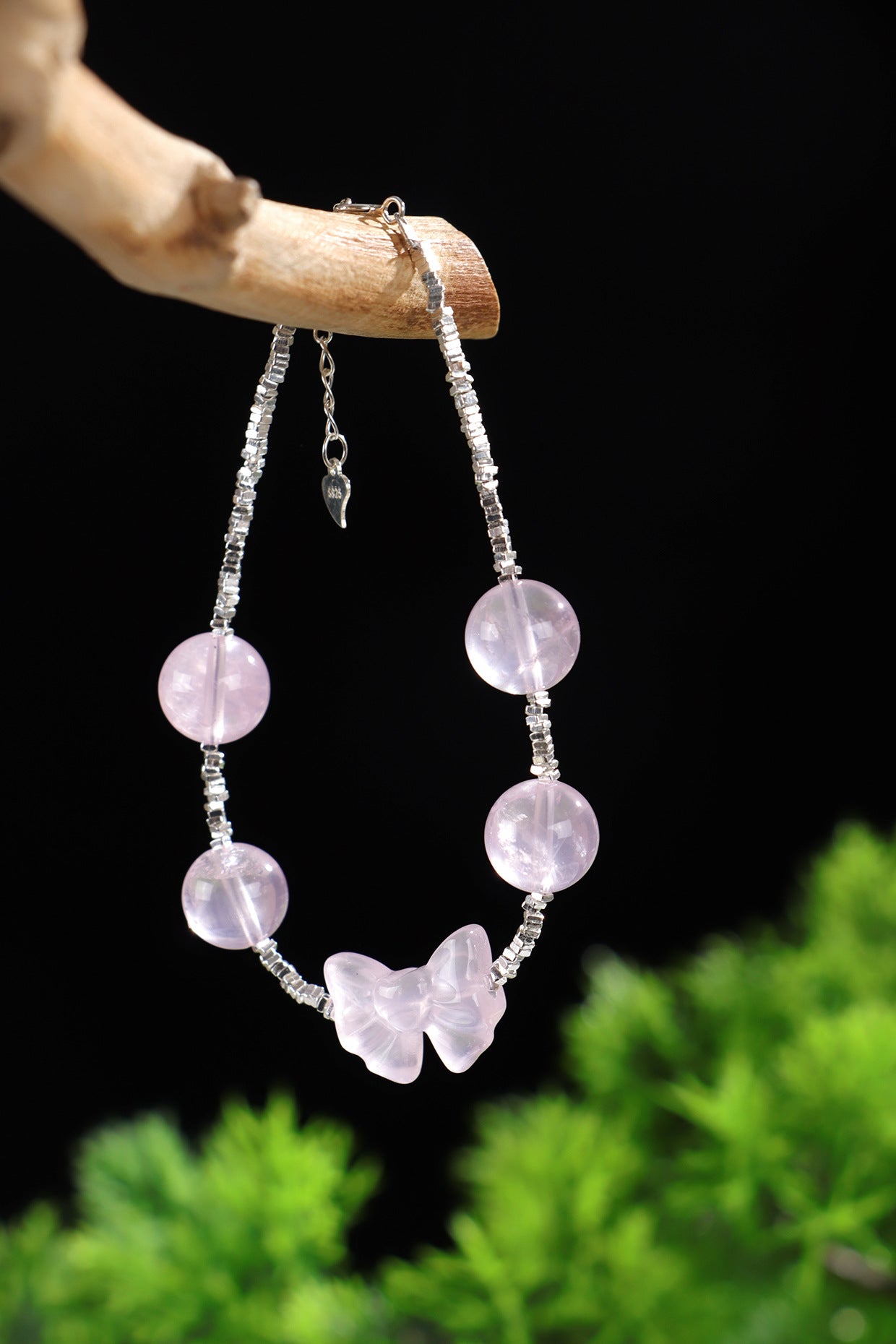 Planderful Fortune's Favor Bracelet – Sweet and Cute Aquamarine Star and Moon Design