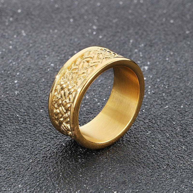 Planderful Mens Stainless Steel Personalized Ring For Men