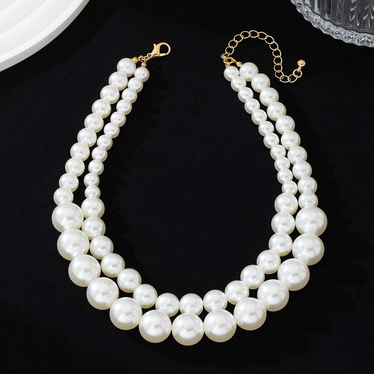 Planderful Vienna Verve Necklace – Elegant Double-Layered Design