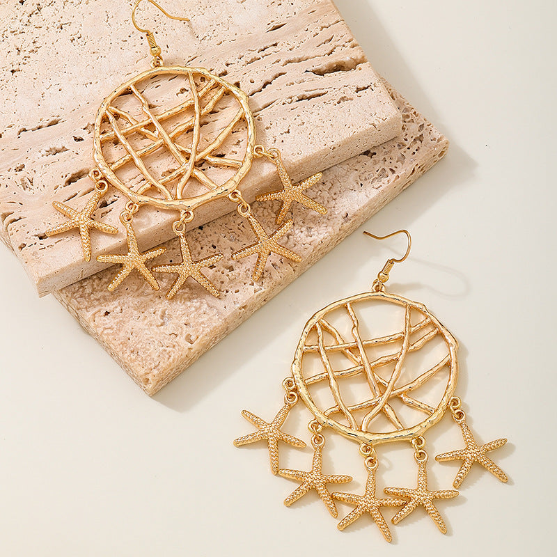 Planderful Vienna Verve Earrings – Retro Fringed Bohemian Design