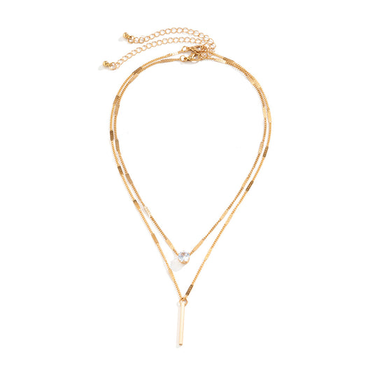 Double-Heart Pendant Necklace from Vienna Verve Collection