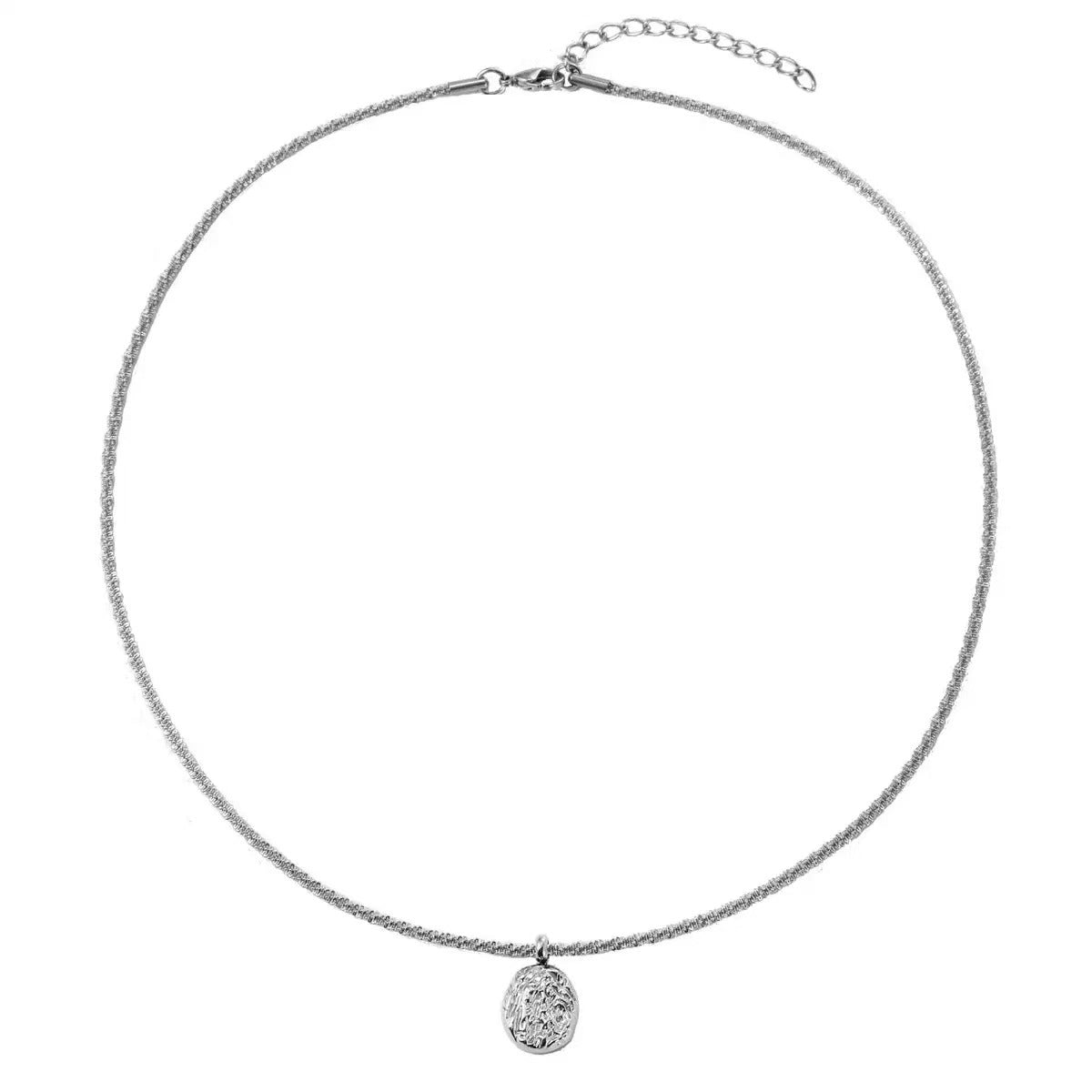 Planderful Jewelry Everyday Genie Steel Necklace For Men And Women Elegant Timeless Design