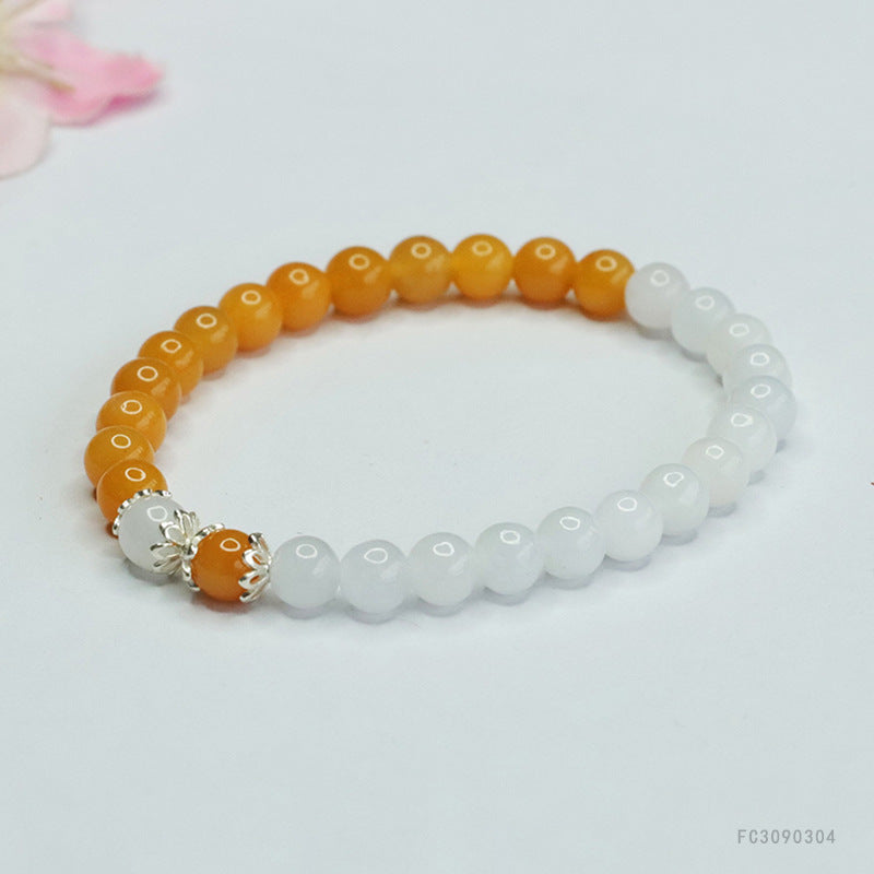 Jadeite Round Bead Style 6 Bracelet