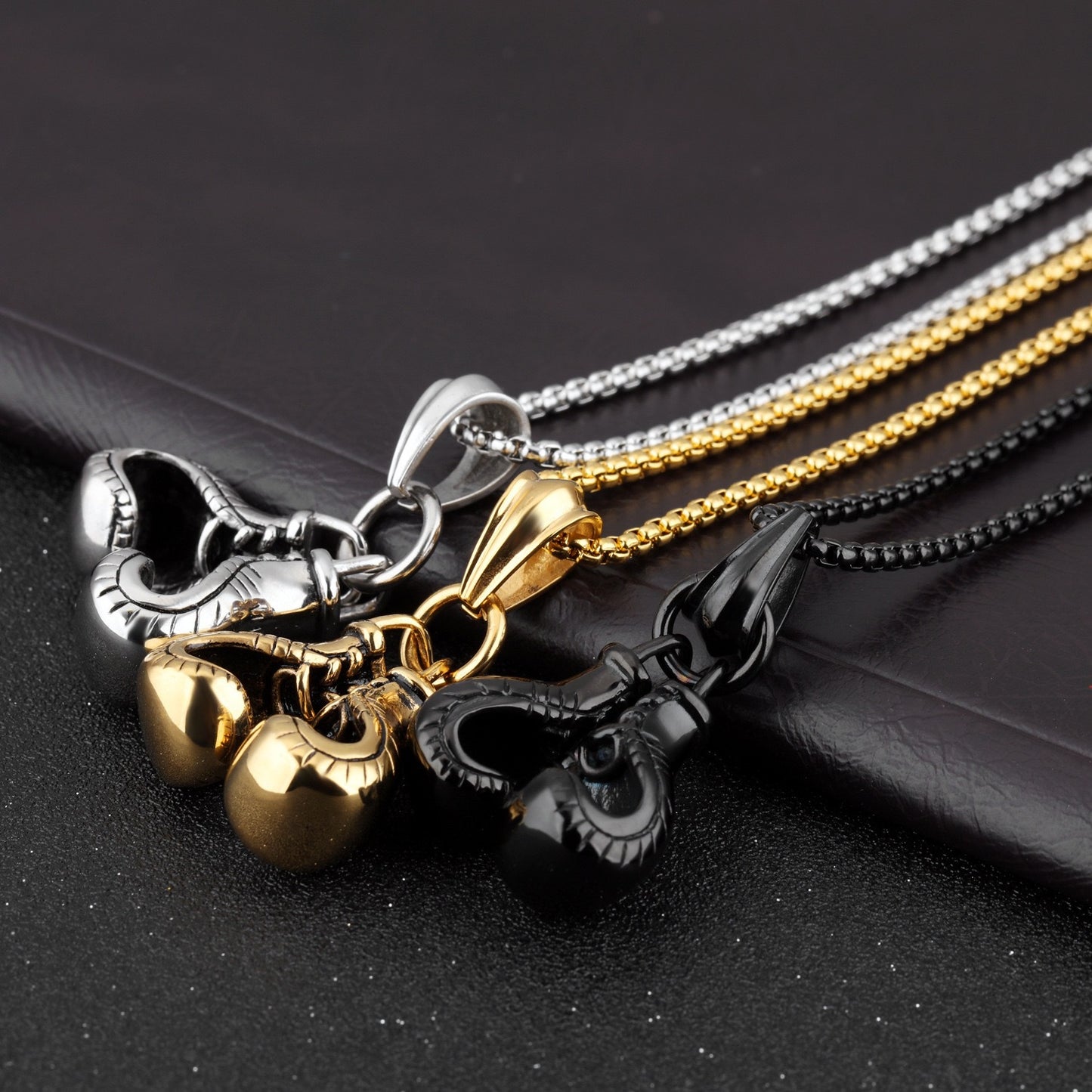 Planderful Stainless Steel Necklace For Men Bold Urban Punk Hip Hop Jewelry Gift
