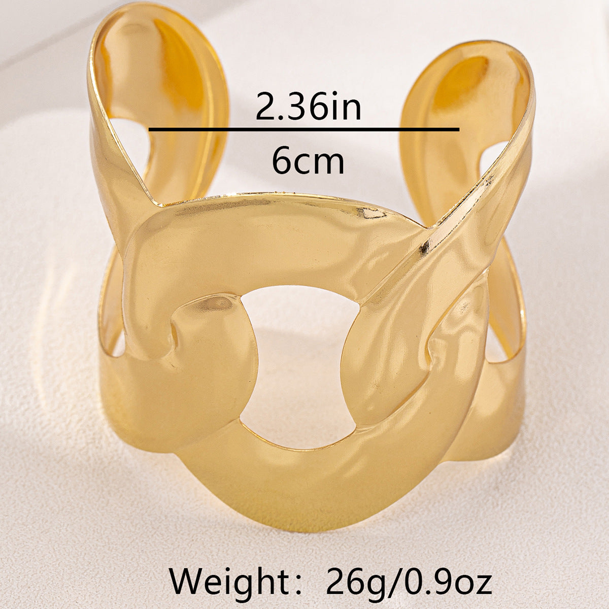 Planderful Vienna Verve Bracelet – Fashionable Metal Geometric Design