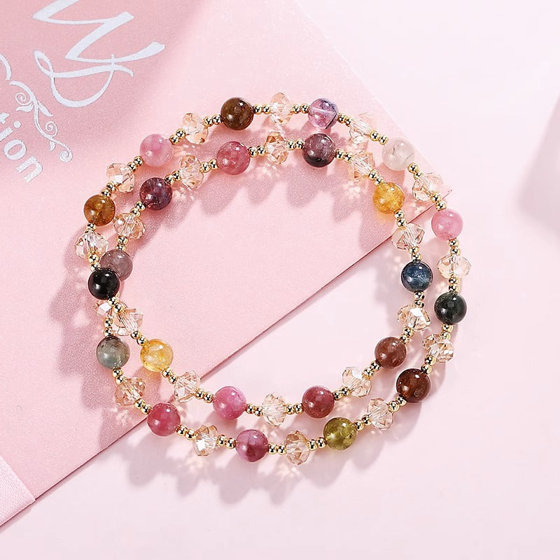 Radiant Tourmaline Sterling Silver Bracelet - Fortune's Favor Collection
