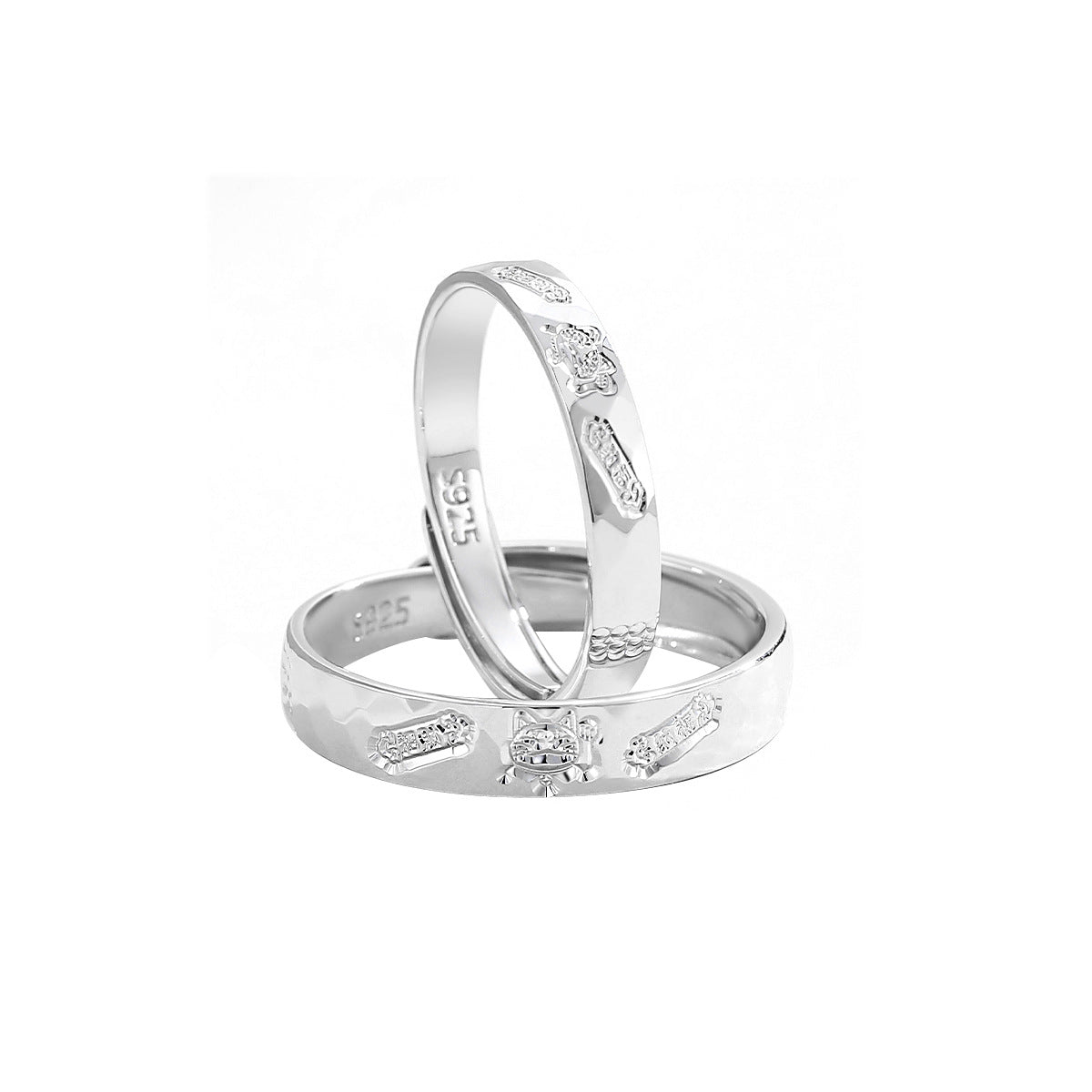 Cat Lucky S925 Sterling Silver Ring