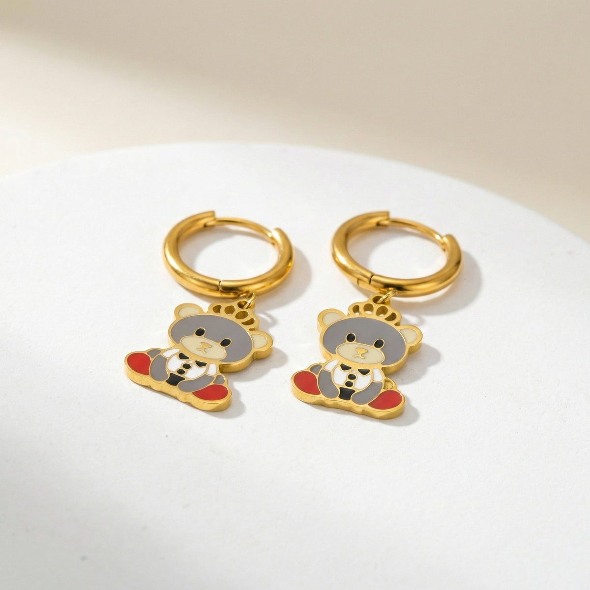 Modern Stainless Steel Earrings