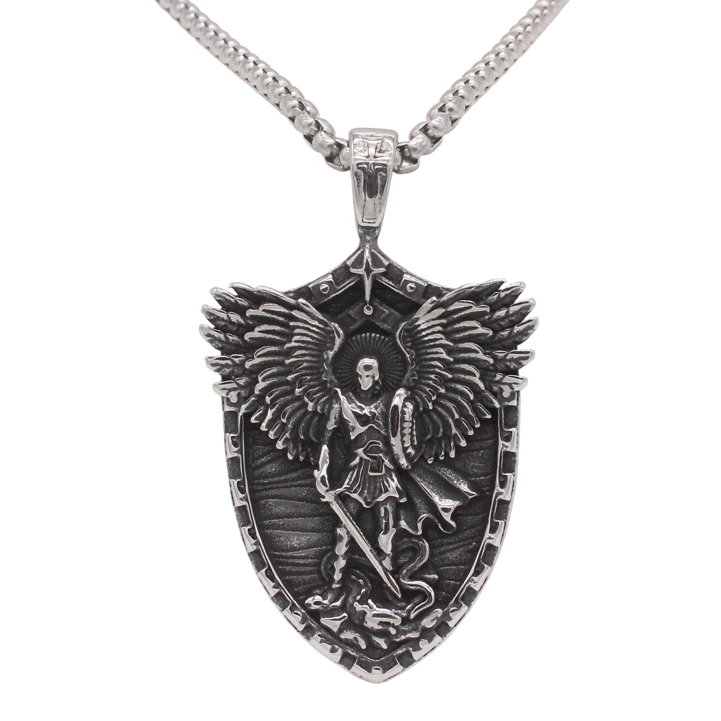 Planderful Jewelry Angel Wings Pendant For Men