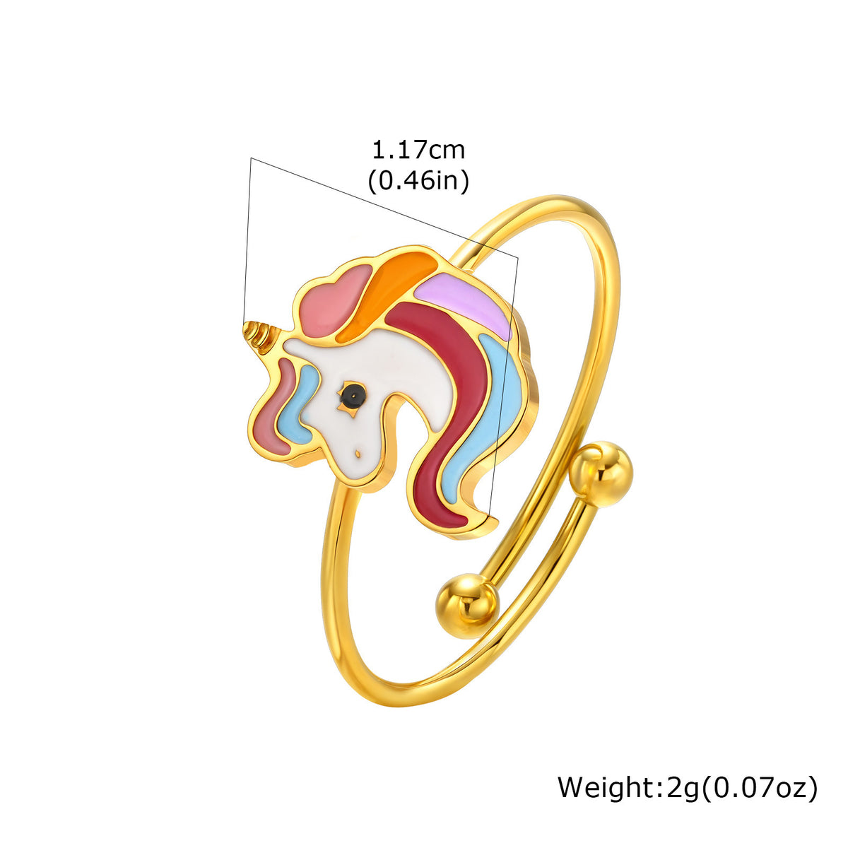 Flower Stainless Steel Ring