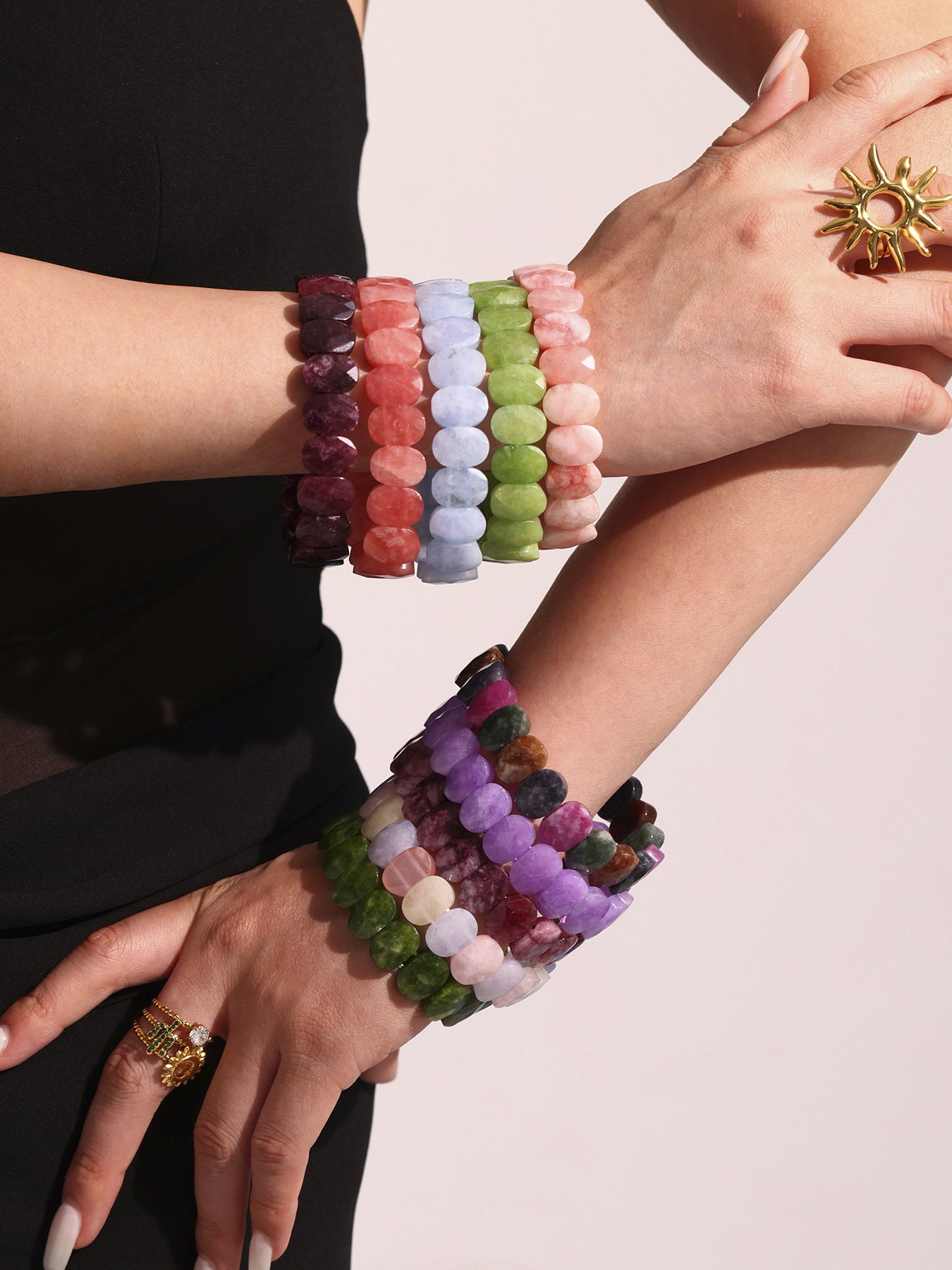 Planderful Genie Natural Stone Bracelet For Women Chic