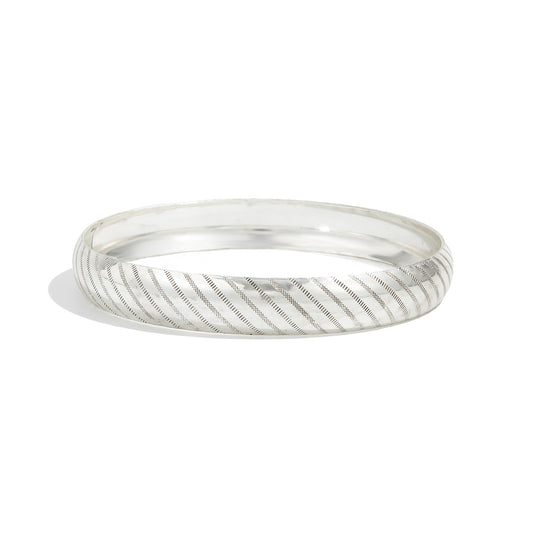 Planderful Geometric Arm Bracelet Vienna Verve Irregular Striped Design For Women Versatile Statement Jewelry
