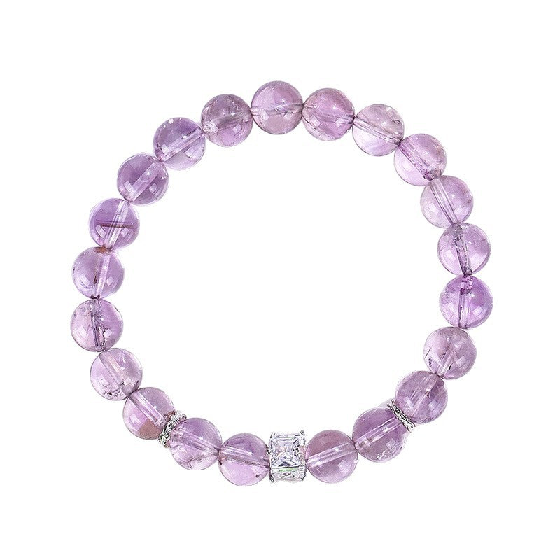Planderful Fortune's Favor Amethyst Bracelet – Elegant Natural Gemstone Design