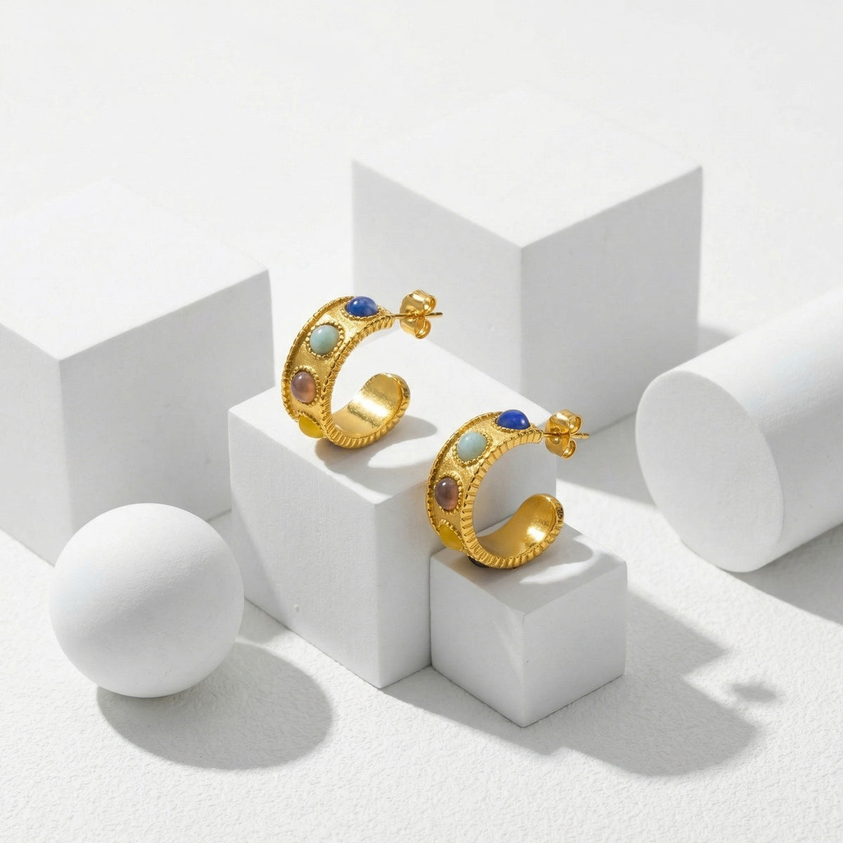 Stainless Steel Vintage Earrings
