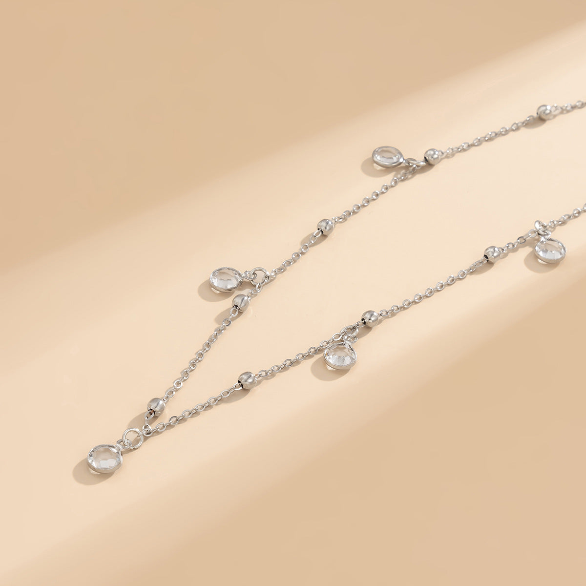 Creative Tassels Body Chain with Imitation Crystal Metal Chain - Vienna Verve Collection