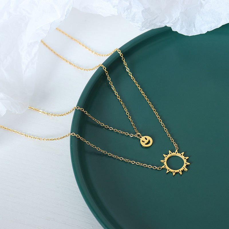 Sunny Personality Statement Necklace for Women