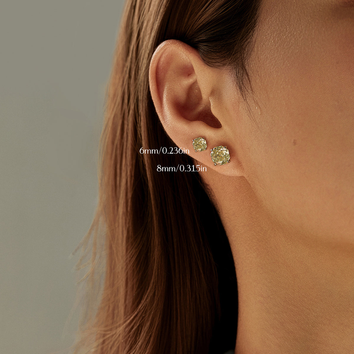 925 Sterling Silver Rose-Cut Cartilage Stud
