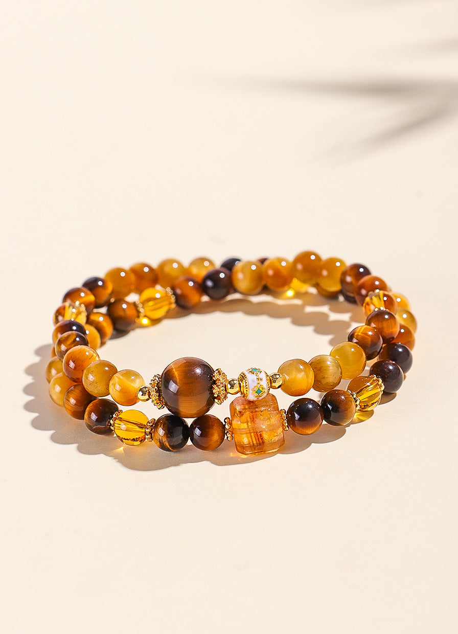 Planderful Fortune's Favor Bracelet – Stylish Crystal Beaded Design