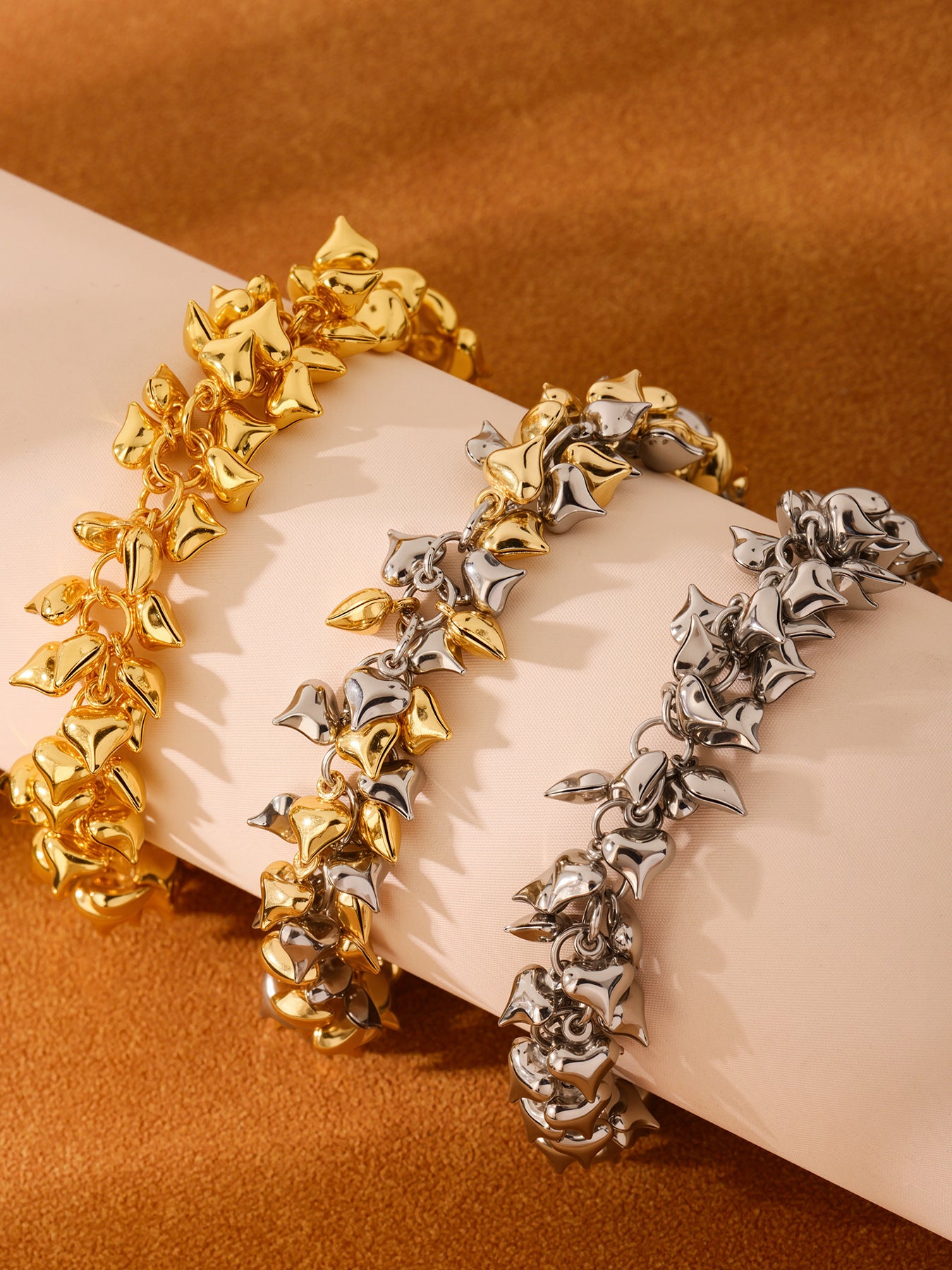 Planderful Pendant Bracelet For Her Love Stainless Steel