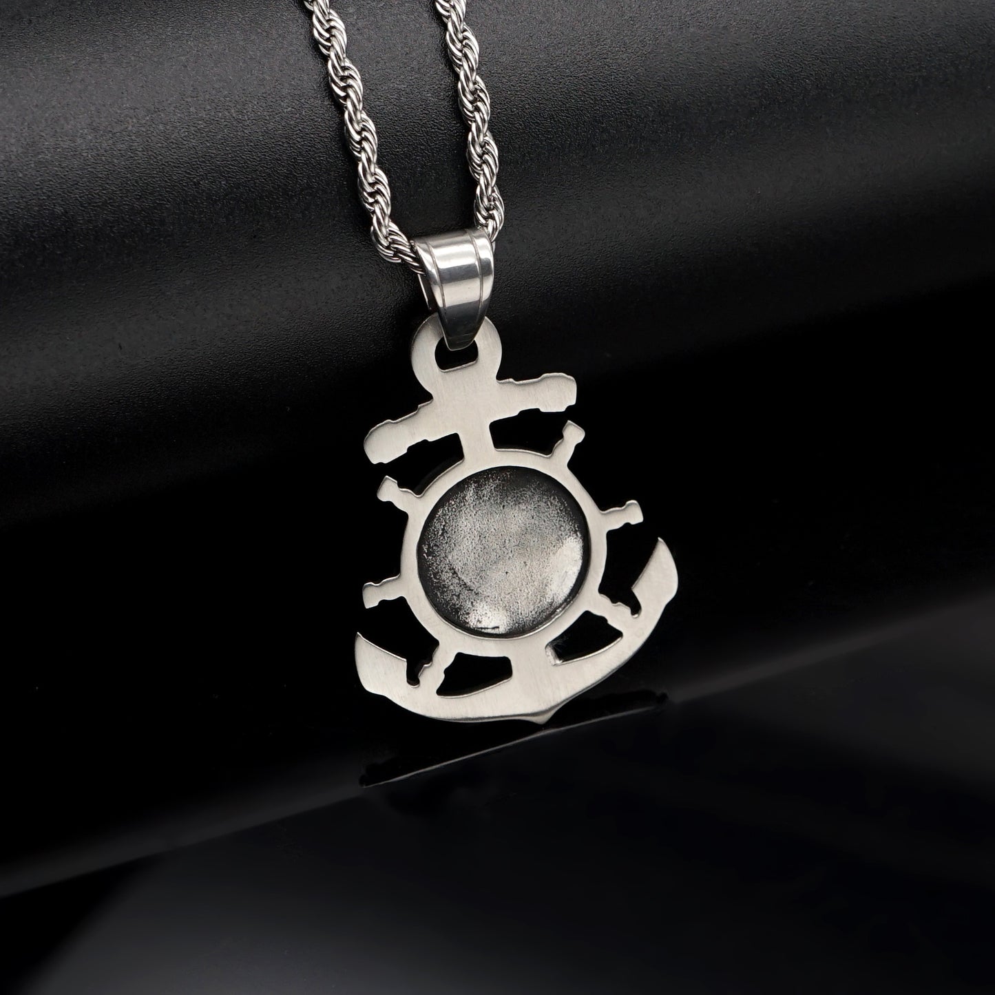 Steel Necklace – Statement Everyday Wear