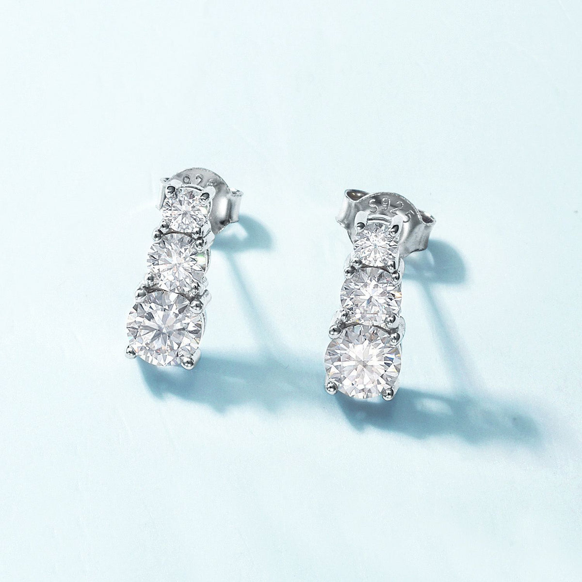 S925 Sterling Silver Moissanite Signature Jewelry Collection