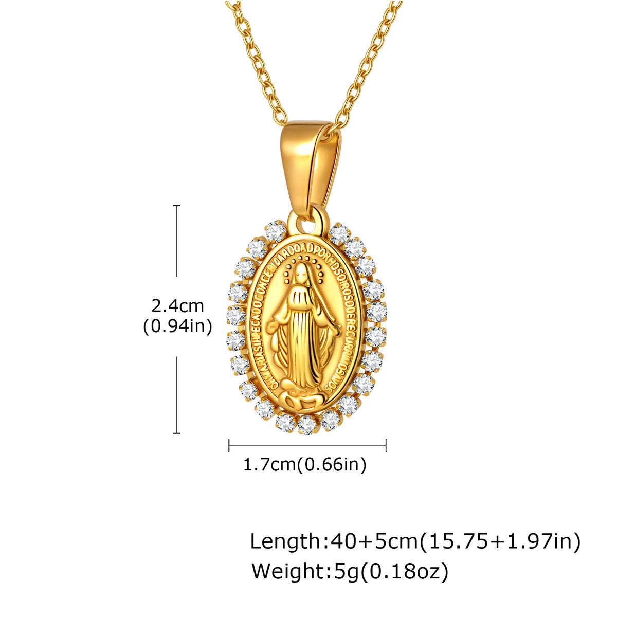 Vintage Zircon Pendant — Four Designs