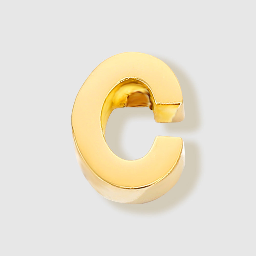 Planderful Jewelry Alphabet Letter Pendant Necklace Stainless Steel Customizable 26 Letters Gift