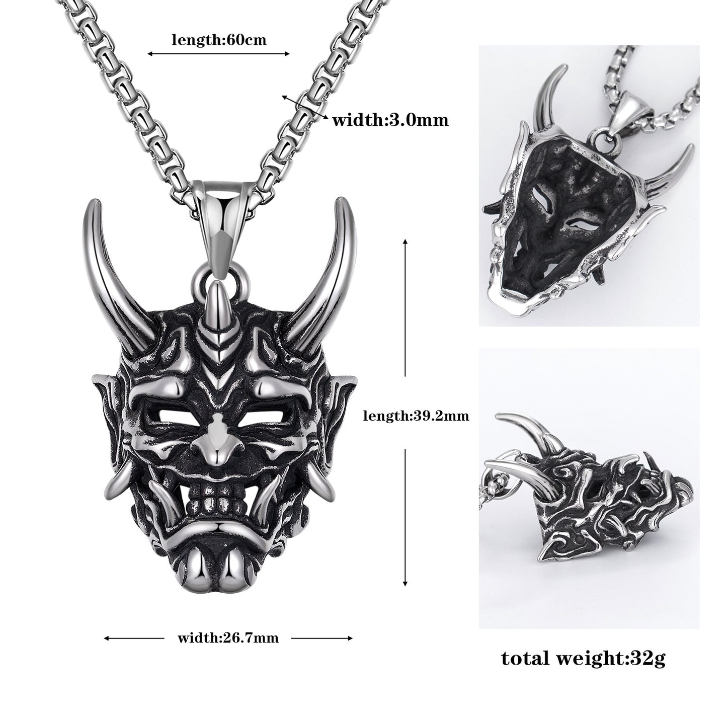 Steel Necklace – Vintage