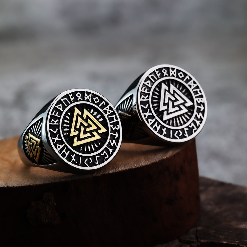 Cross-Border New Products Viking Ring Fashion Jewelry Wholesale