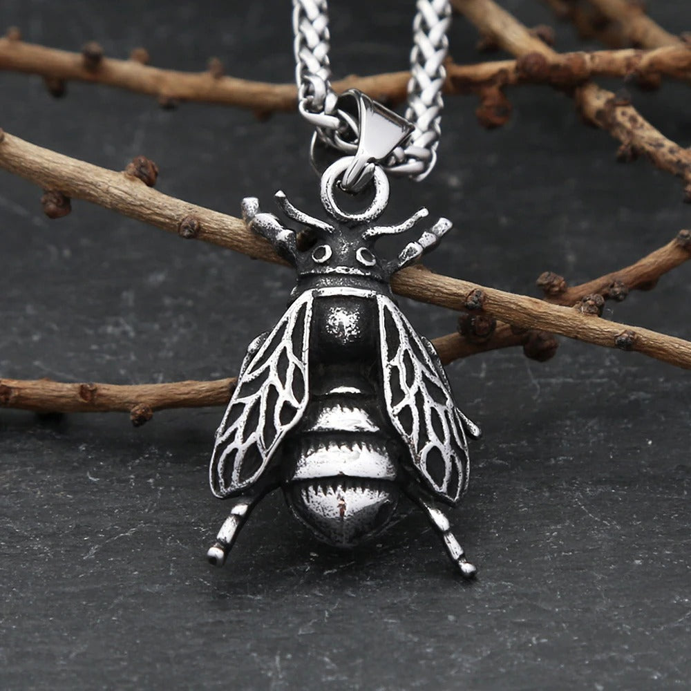 Gothic Vintage Stainless Steel Men's Pendant Necklace