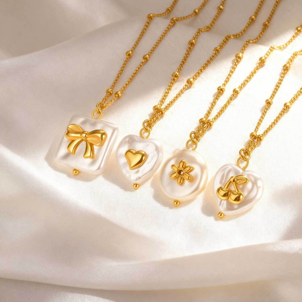 Pearl Stainless Steel Necklace