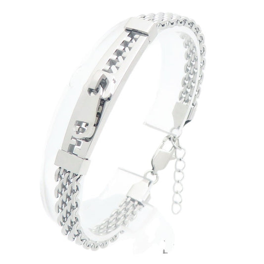 Bent Piece – Design – Zipper Shape Bracelet
