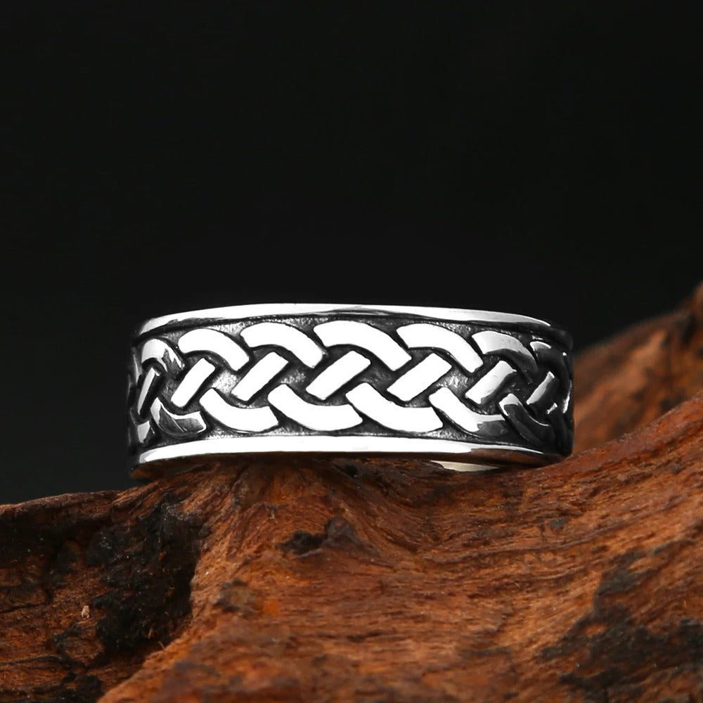 Punk Viking Stainless Steel Men's Ring