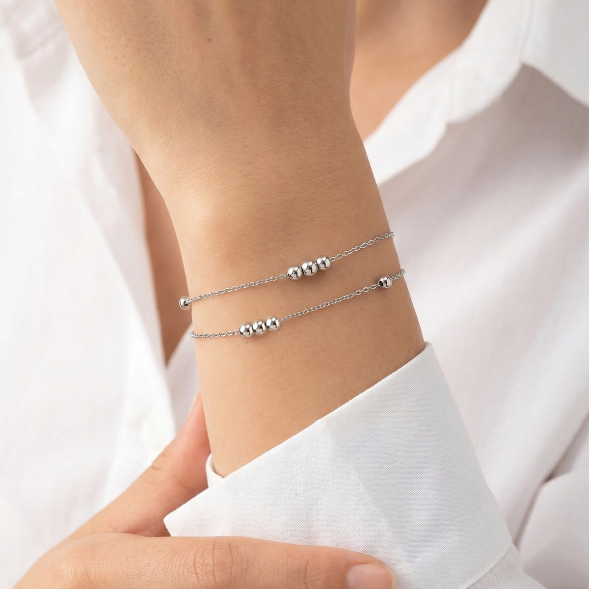 Korean Version Of The Stainless Steel Anklet Unisex
