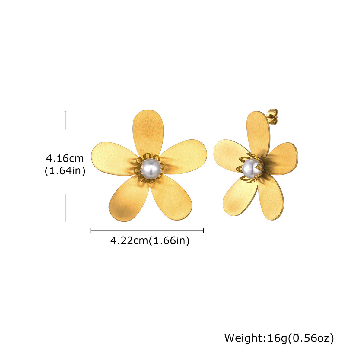 Floral Earrings — Four Distinct Designs