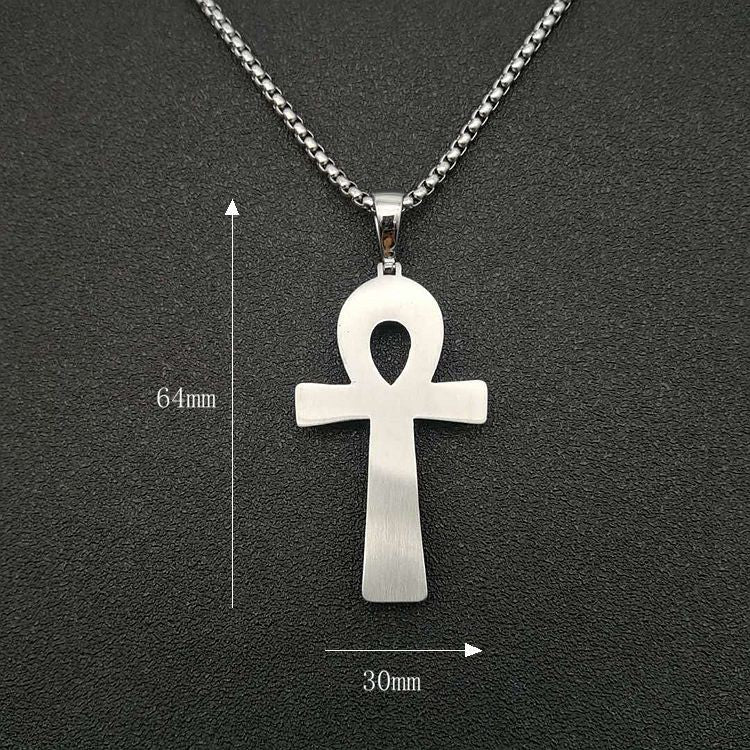 Planderful Everyday Genie Anka Pendant Necklace Stainless Steel Gold Plated Rhinestone For Women