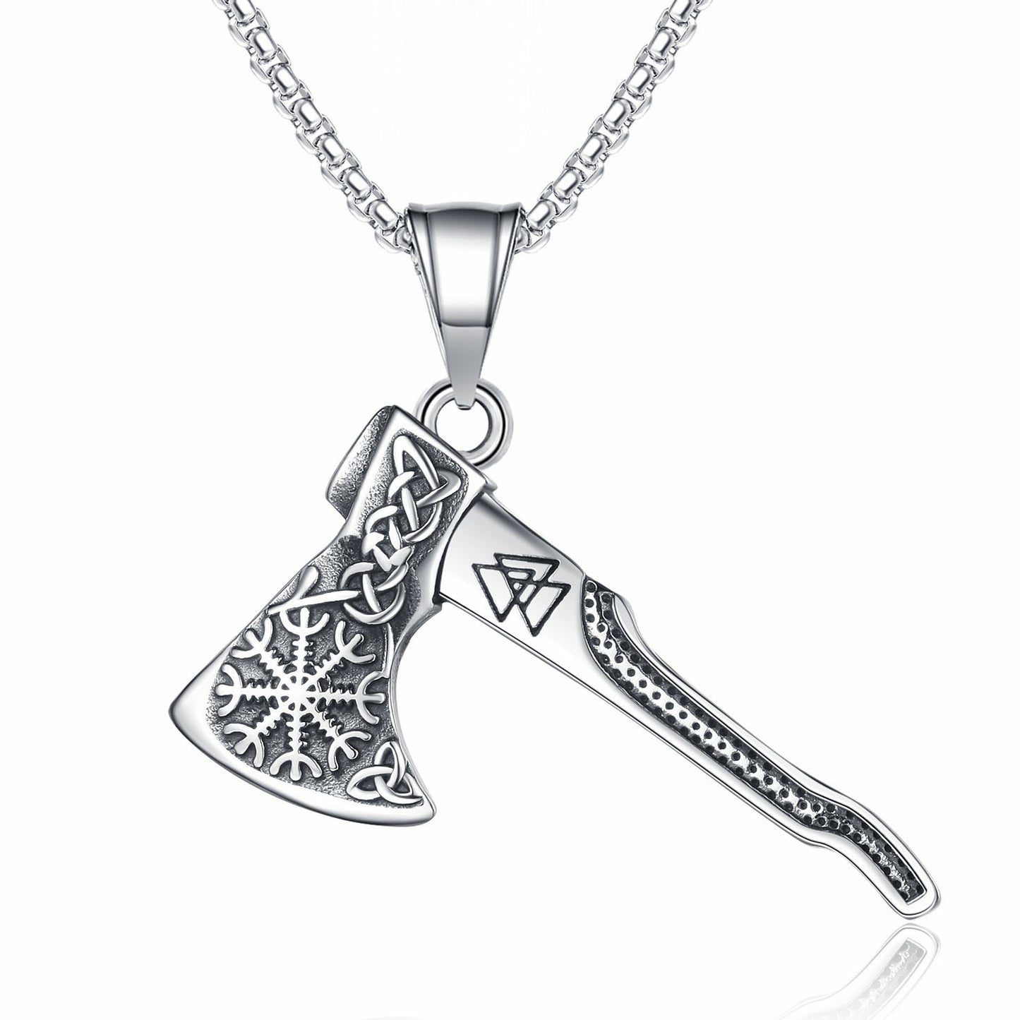 Steel Necklace - Vintage Men's