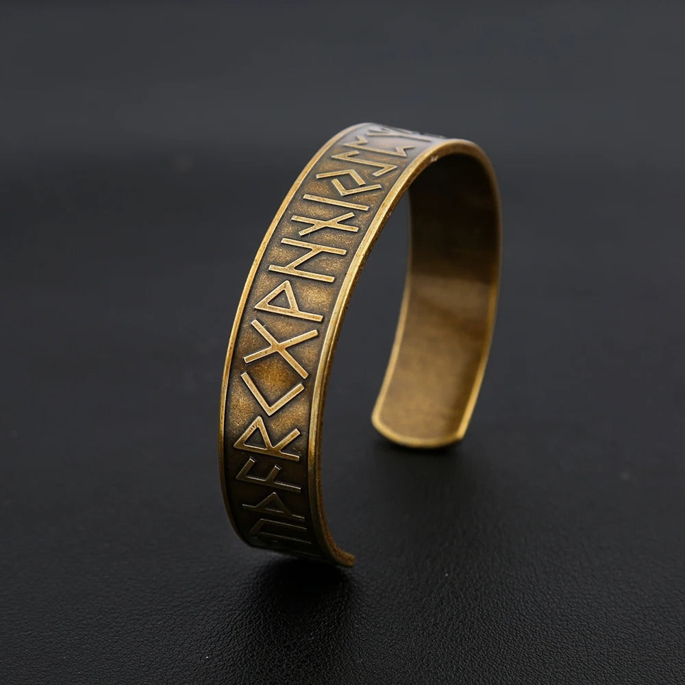 Viking Luhn Stainless Steel Men's Bracelet