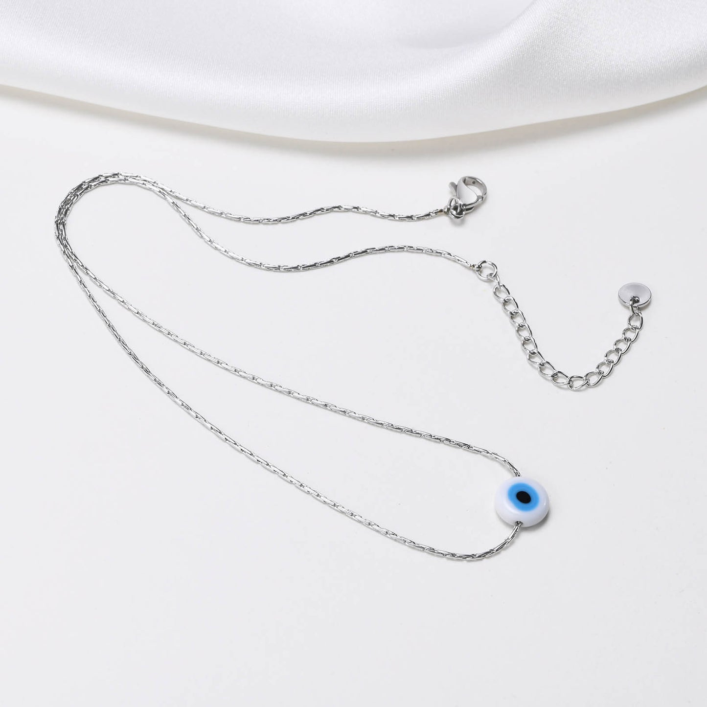 European And American Accessories Stainless Steel Devil's Eye Necklace