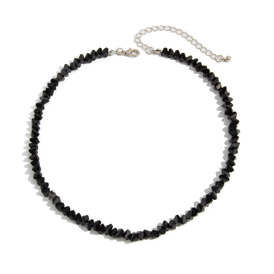 Black Crystal-Style Short Choker