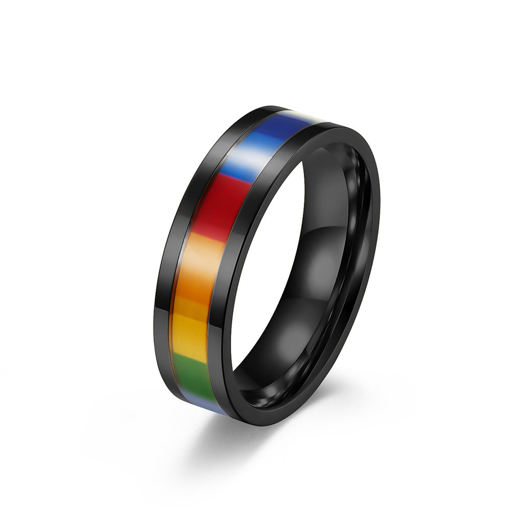 Unisex Stainless Steel Ringless Ring