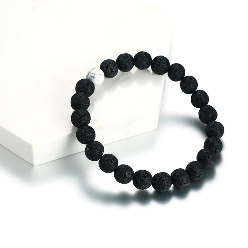 Men's And Women's Volcanic Stone Turquoise Bracelets Wholesale