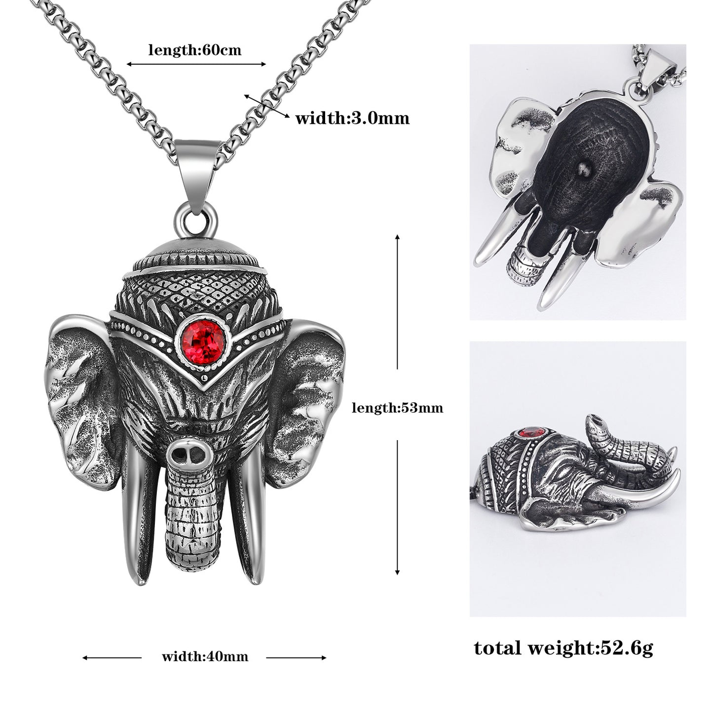 Steel Necklace – Statement For Men