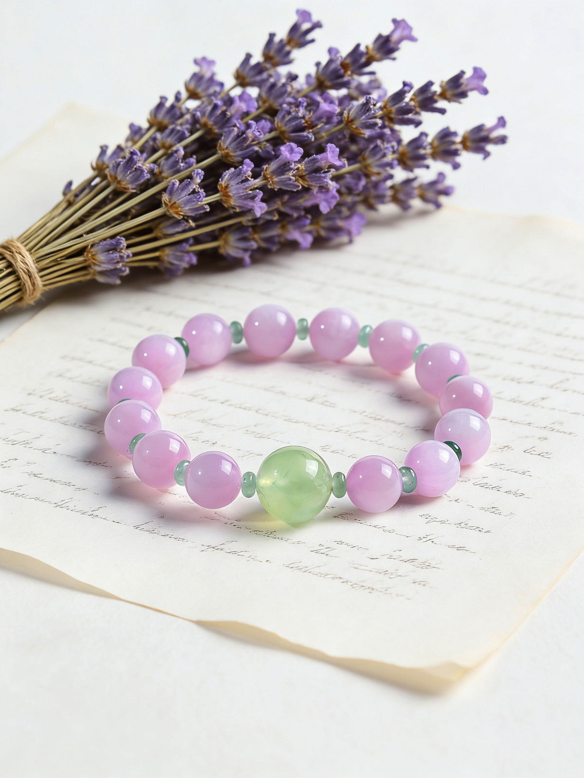 Rose Quartz Crystal Horse Bracelet