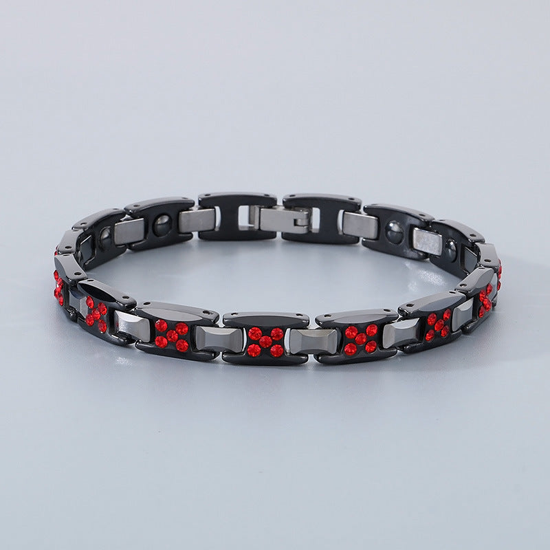 Planderful Dopamine Magnet Tungsten Bracelet Unisex
