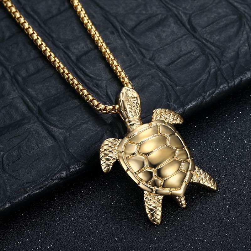 Punk Hip Stainless Steel Pendant Necklace