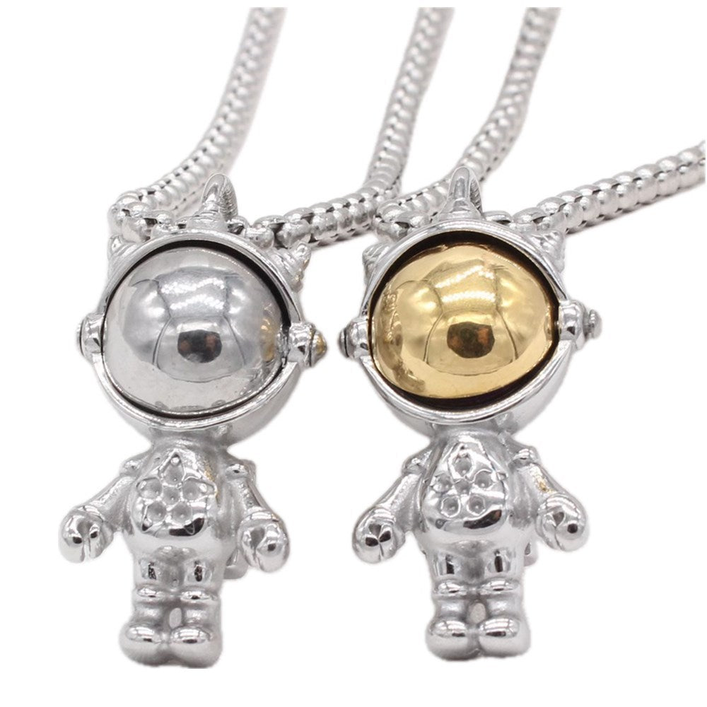 Planderful Everyday Genie – European and American Personalized Hip-Hop Titanium Steel Pendant Necklace for Men