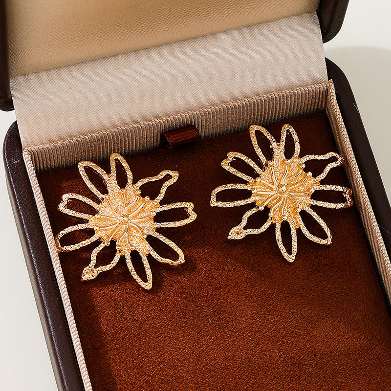 Planderful Vienna Verve Earrings – Fashionable Sunflower Design