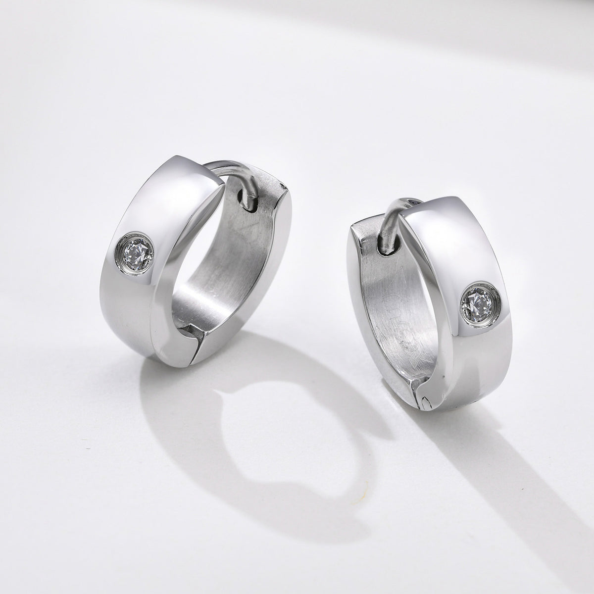 Silver-Tone Single Earring